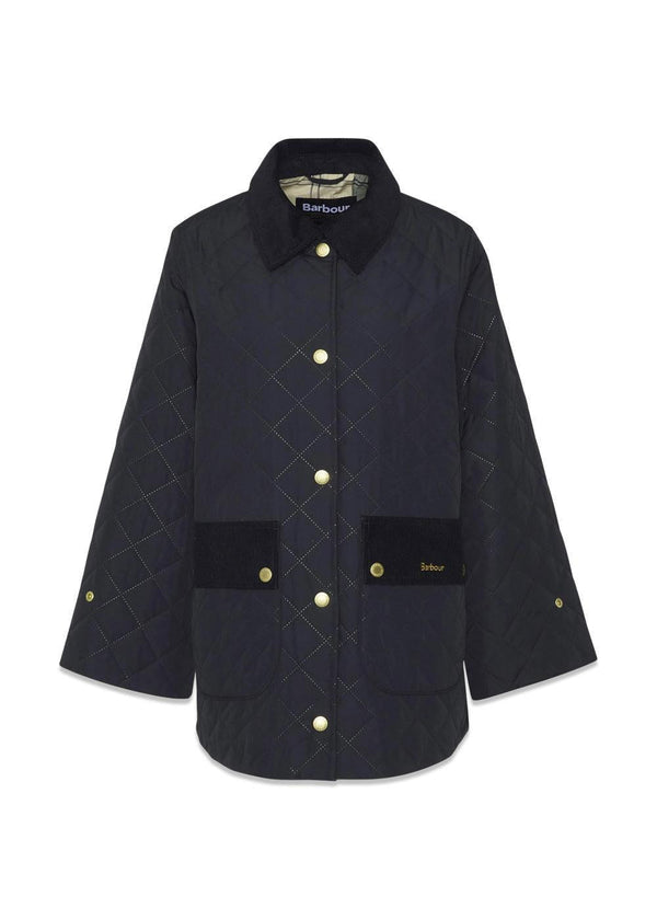 Corinne Quilted Jacket - Black-Outerwear-Barbour-Butler Loftet