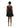 Cotton Poplin U-neck Mini Dress - Black-Dress-Ganni-Butler Loftet