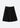 Crepe Balloon Skirt - Black