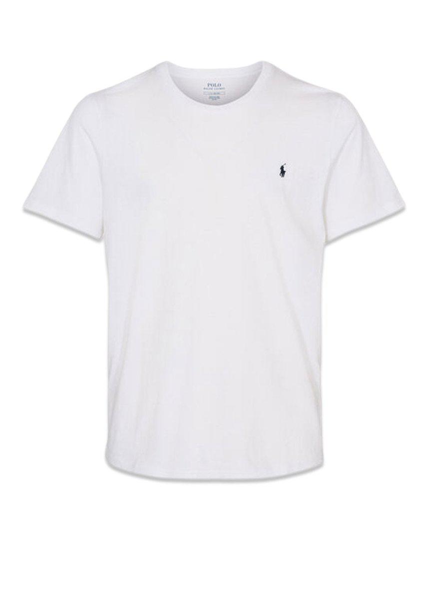 Ralph Laurens Crew Sleep Top - White. Køb t-shirts her.