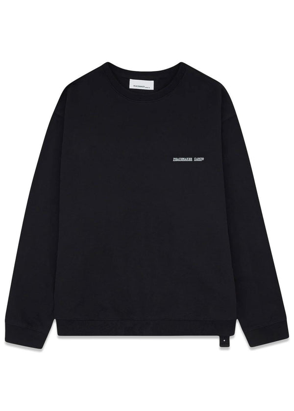 Crewneck Dogs Print - Black-Sweatshirts-OAMC Peacemaker-Butler Loftet