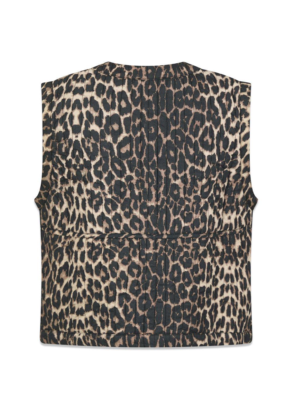 Crissa Leo Vest - Leopard