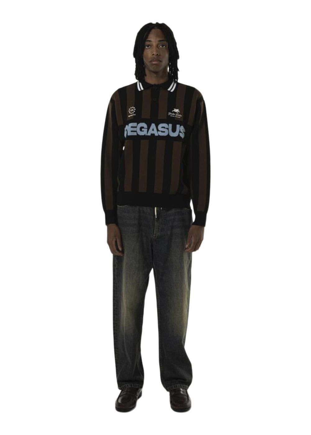 DACHSHUND POLO - Brown/Black-T-shirts-Goodies Sportive-Butler Loftet