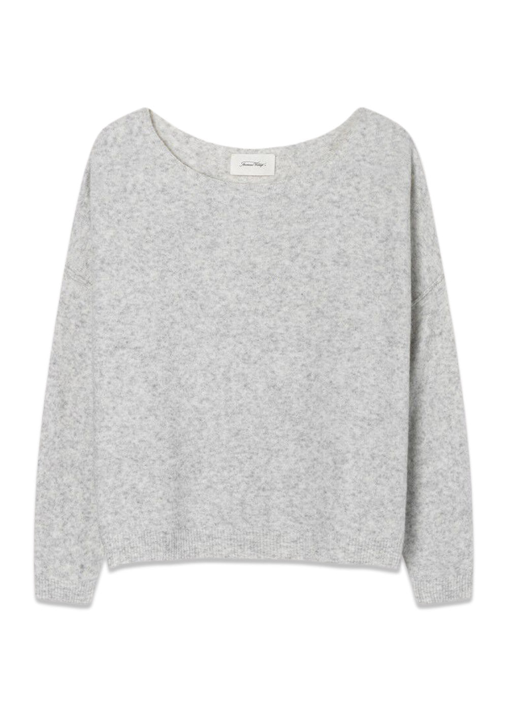 DAMSVILLE - Heather Grey-Knitwear-American Vintage-Butler Loftet