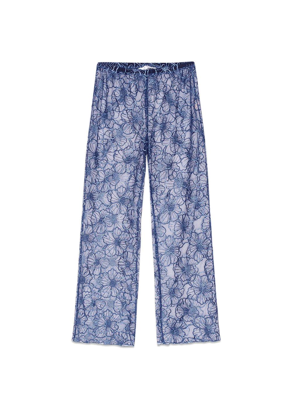 DAPHNE PANTS - Navy Peony