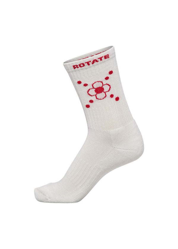 DBU-ROTATE SOCK 1-PACK - Blanc De Blanc-Socks/stockings-Rotate-Butler Loftet