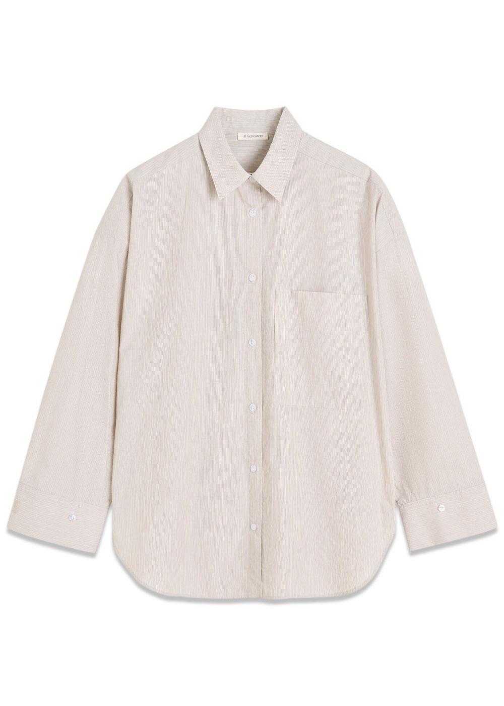 DERRIS - Old Beige Thin-Shirts-By Malene Birger-Butler Loftet
