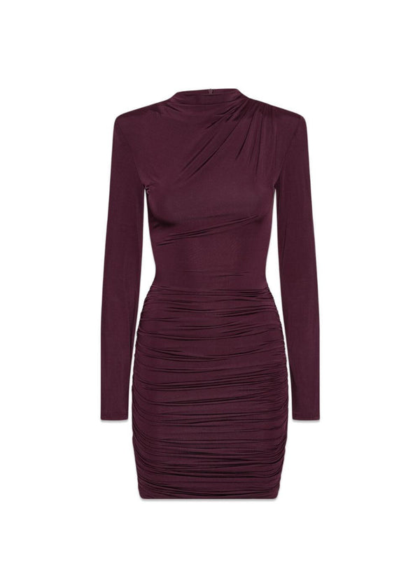 DRAPEY MINI DRESS - Winetasting-Dress-Rotate-Butler Loftet