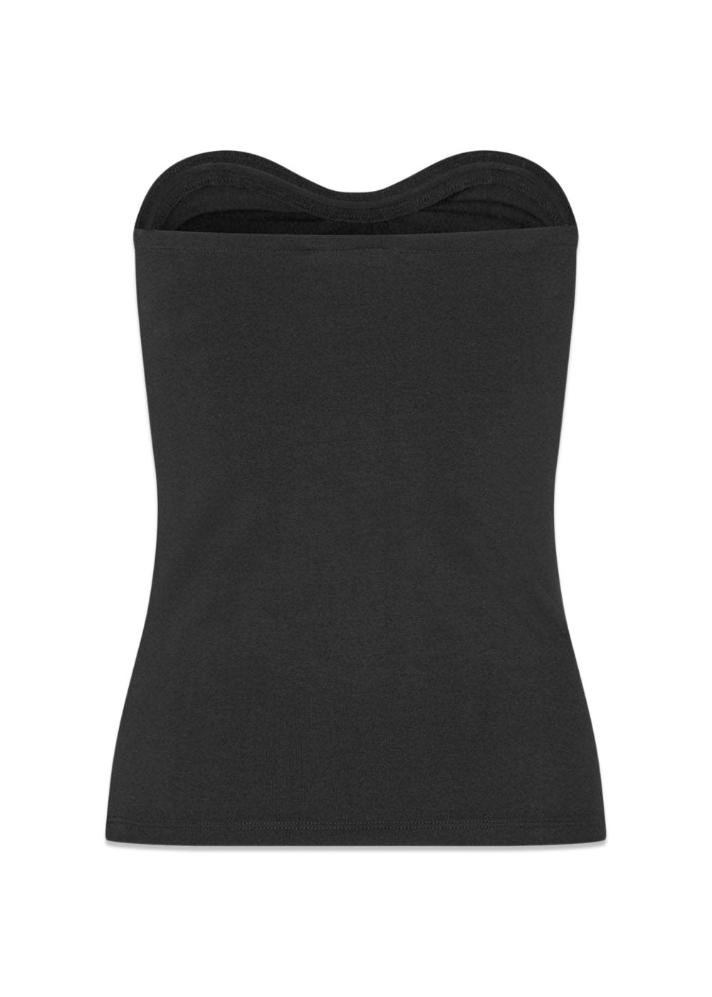 DaeMD tube top - Black-Top-Modström-Butler Loftet