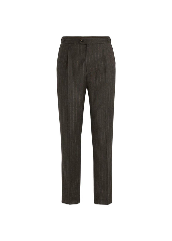 Delon Side Adjuster Evo Trousers - Slate Brown-Pants-Oscar Jacobson-Butler Loftet