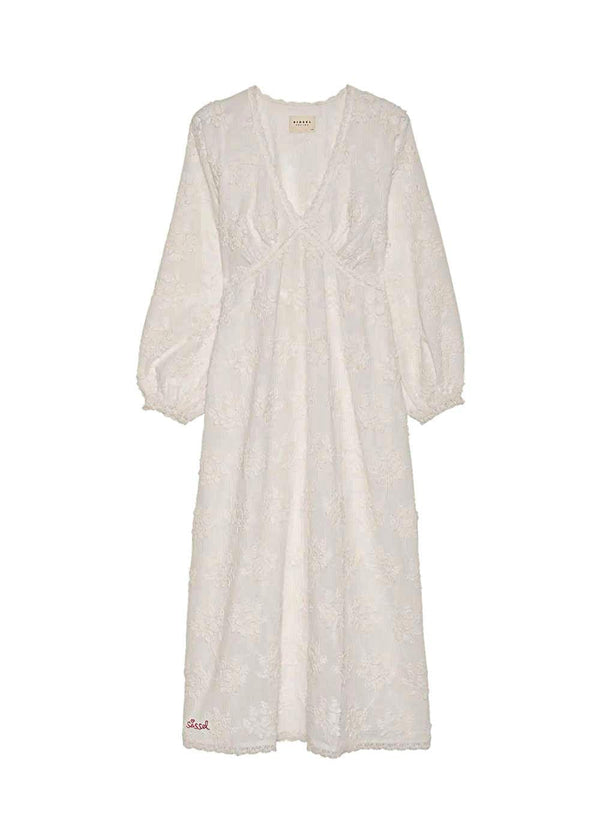 Delphine Dress - Off White-Dress-Sissel Edelbo-Butler Loftet
