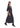 Denim Raw Hem Dress Black - Washed Black-Dress-HAUTE L’AMITIÉ-Butler Loftet