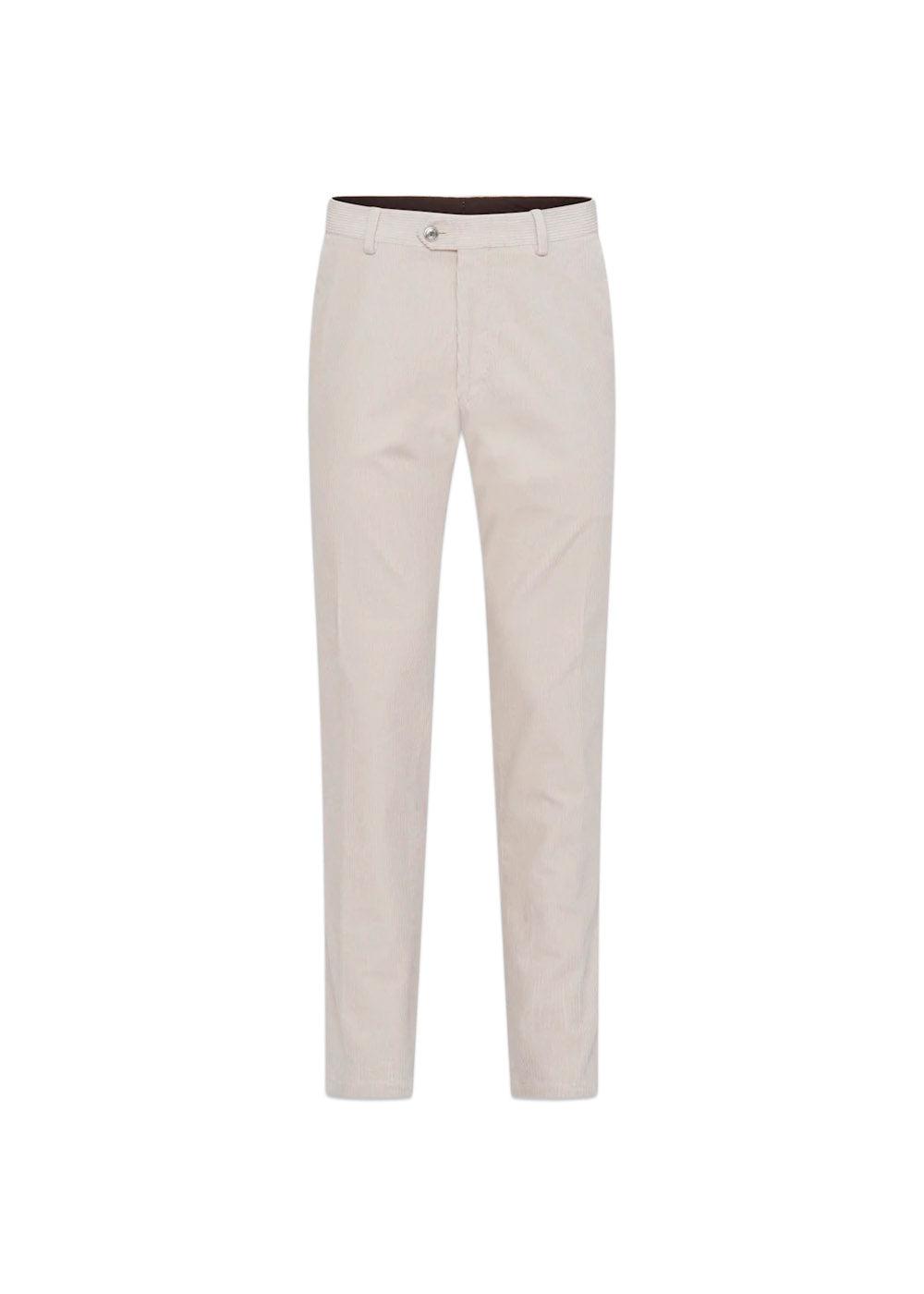 Denz Trousers - Creme White-Pants-Oscar Jacobson-Butler Loftet