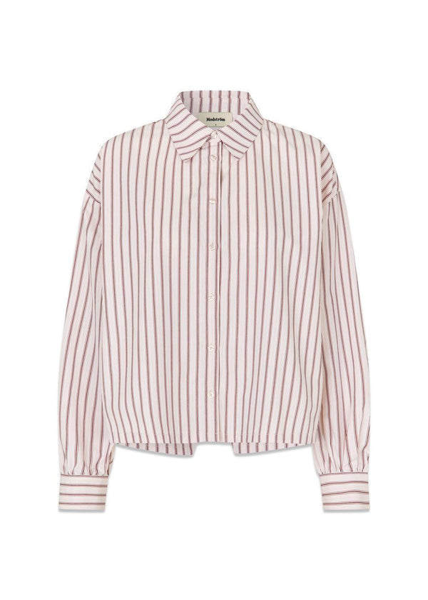 Dilanmd stripe shirt - Rose Stripe-Shirts-Modström-Butler Loftet