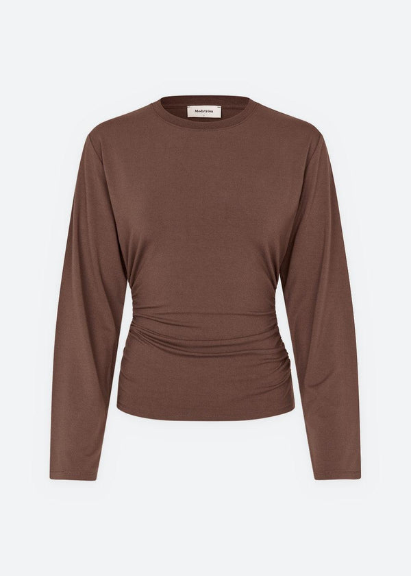 Dimetrimd LS t-shirt - Seal Brown