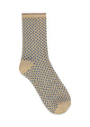 BeckSöndergaards Dina Small Dots - Royal Blue. Køb socks/stockings her.