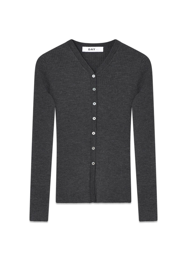 Dixon - daily elements - Dark Grey Melange-Knitwear-DAY Birger et Mikkelsen-Butler Loftet