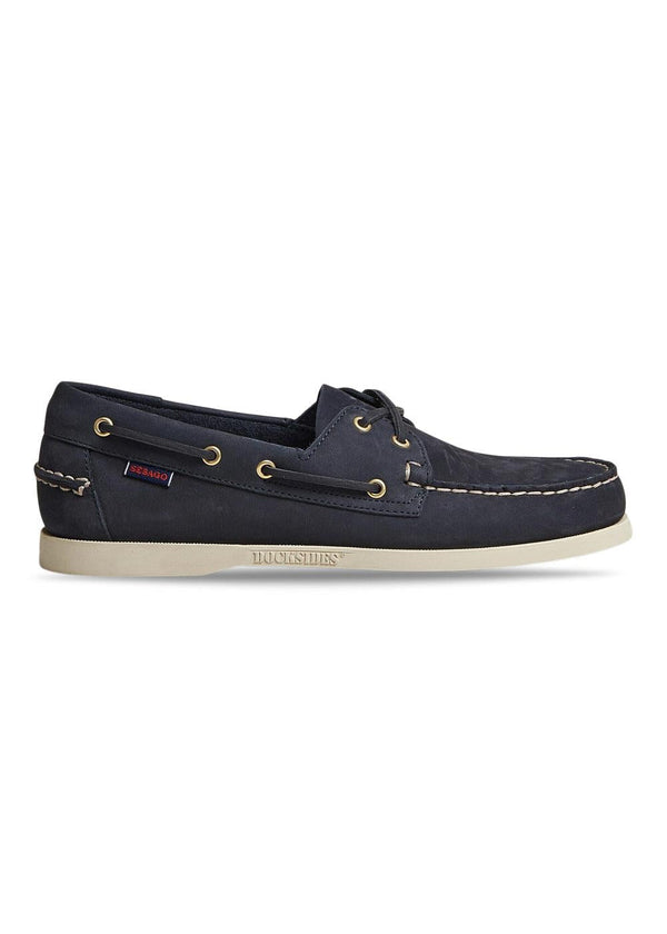 Docksides Portland Nubuck - Blue-Shoes-Sebago-Butler Loftet