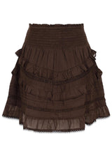 Neo Noirs Donna S Voile Skirt - Mocca. Køb skirts her.