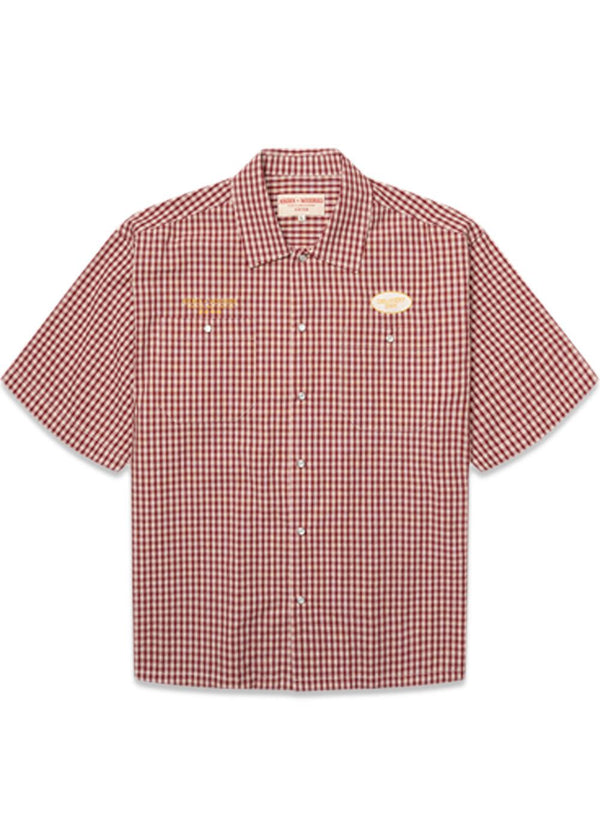 Dragon Shirt NIKBEN - Red-White-Shirts-Woodbird-Butler Loftet