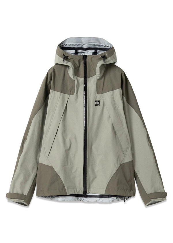 Dyngja Shell Jacket - Arctic Sage-Outerwear-66 North-Butler Loftet