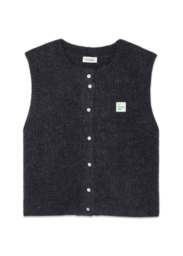 EAST - Anthracite-Knitwear-American Vintage-Butler Loftet