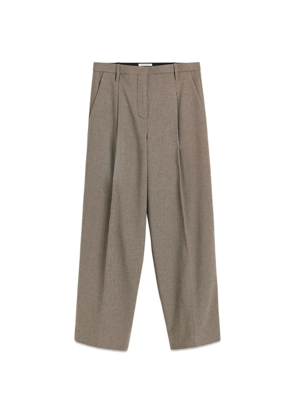 ELSA - Mixed Weave Beige-Pants-By Malene Birger-Butler Loftet