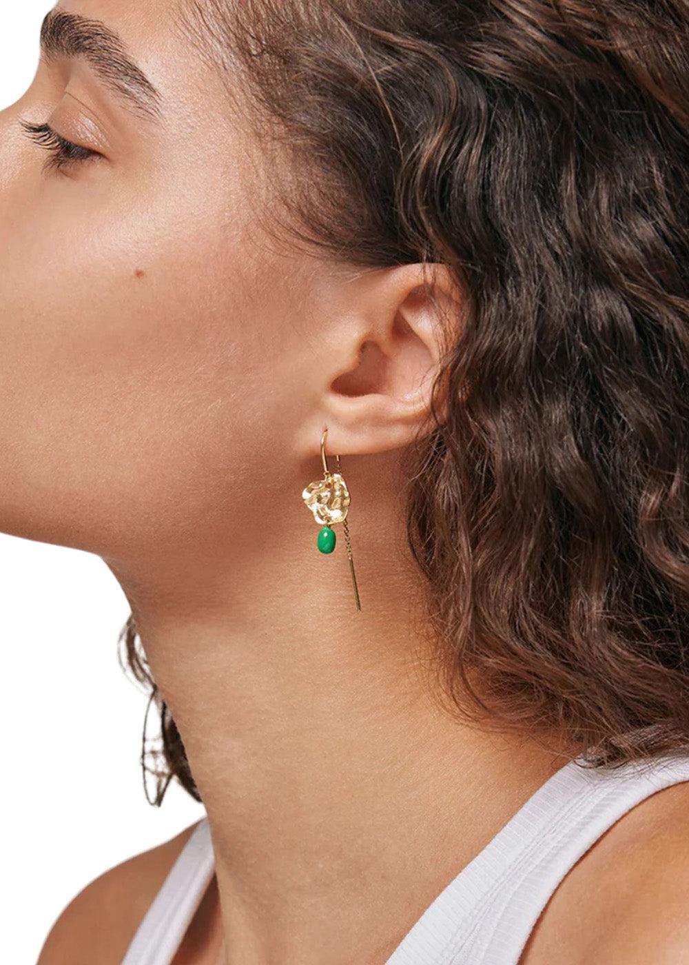 Earring, Kai - Grass Green