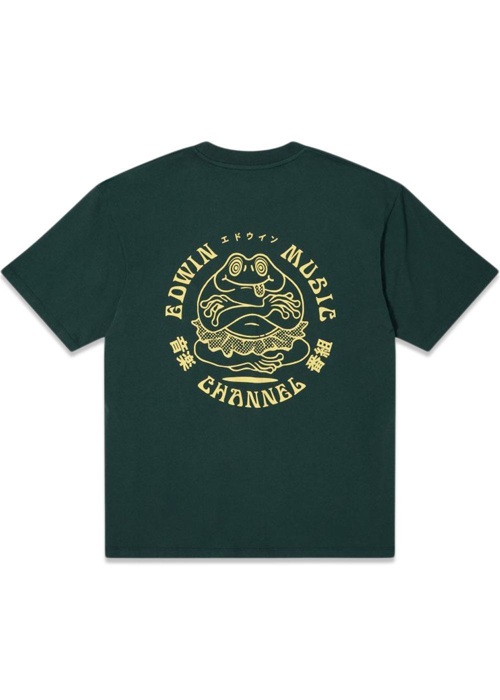 Edwin Music Channel T-shirt - Green Gables-T-shirts-Edwin-Butler Loftet
