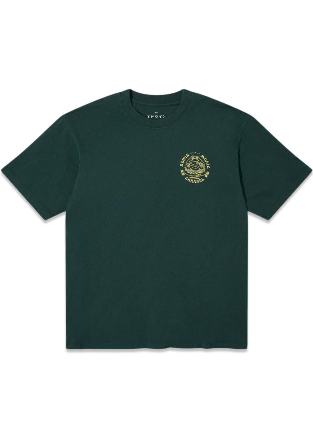 Edwin Music Channel T-shirt - Green Gables-T-shirts-Edwin-Butler Loftet