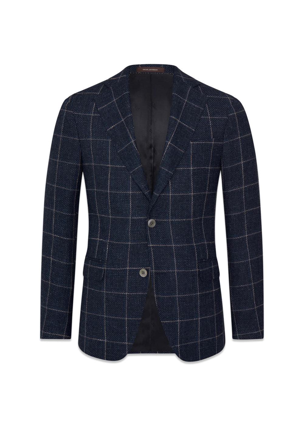 Oscar Jacobsons Ego Blazer - Matty Blue. Køb blazers her.