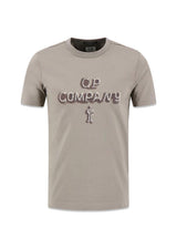 Embroidered Logo Tee - Fallen Rock-T-shirts-C.P. Company-Butler Loftet