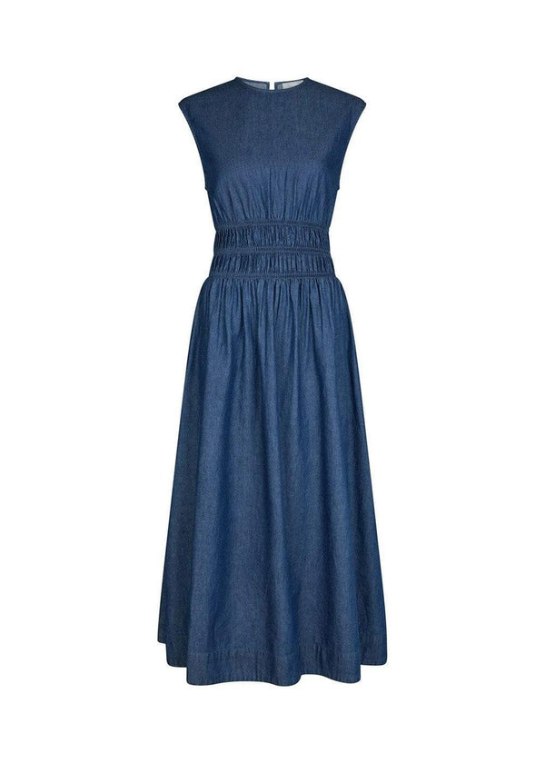 Esmy Denim Dress - Blue-Dress-Neo Noir-Butler Loftet