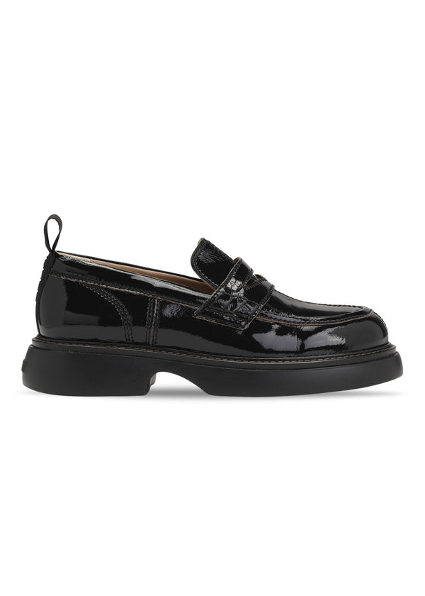 Everyday Loafer Naplack - Black-Shoes-Ganni-Butler Loftet