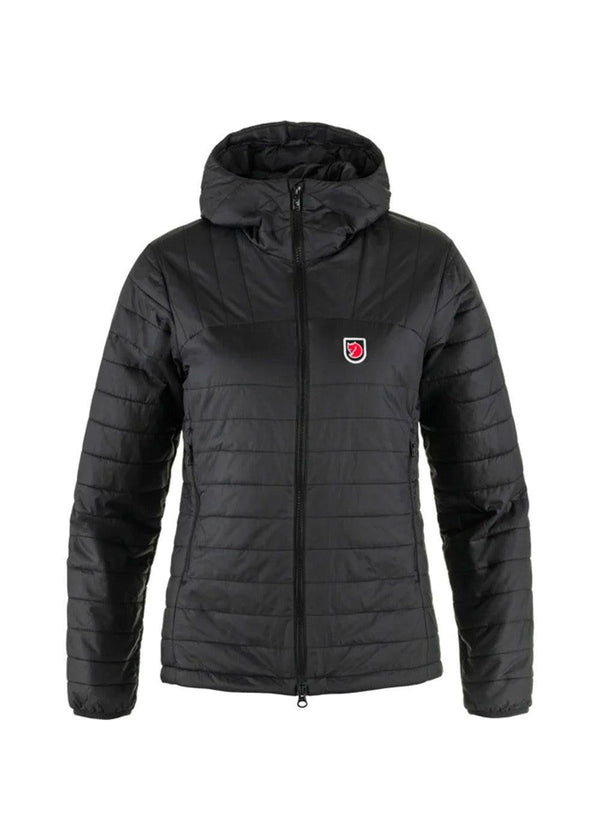 Expedition X-latt Hoodie W - Black-Outerwear-Fjällräven-Butler Loftet