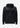 Extrafine Merino Wool Waffle Hodded Zip Sweater - Black
