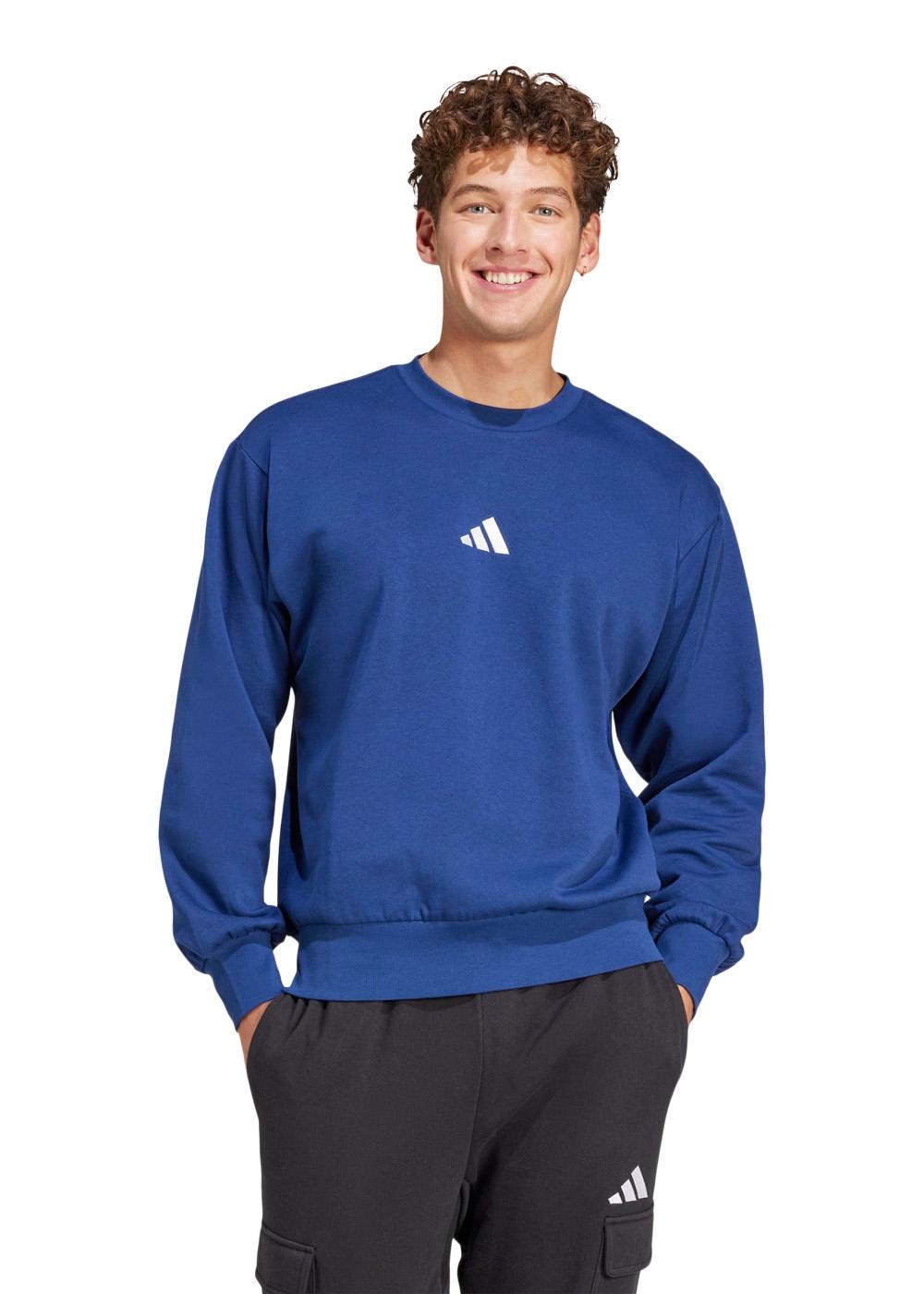 FEELCOZY SWEAT - Dark Blue-Sweatshirts-Adidas Originals-Butler Loftet