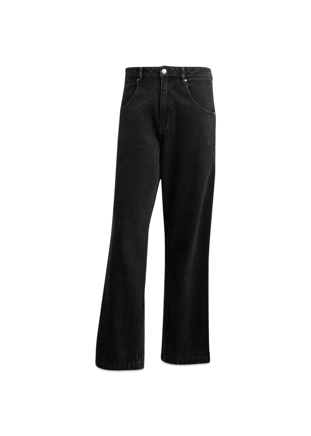 FIREBIRD PANTS - True Black Denim-Pants-Adidas Originals-Butler Loftet