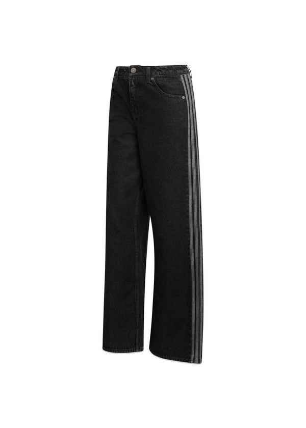 FIREBIRD TP D - True Black Denim-Pants-Adidas Originals-Butler Loftet