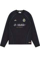 FOOTBALL JERSEY - LS - Black-T-shirts-Bareen-Butler Loftet