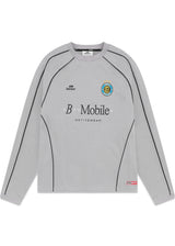 FOOTBALL JERSEY - LS - Grey-T-shirts-Bareen-Butler Loftet