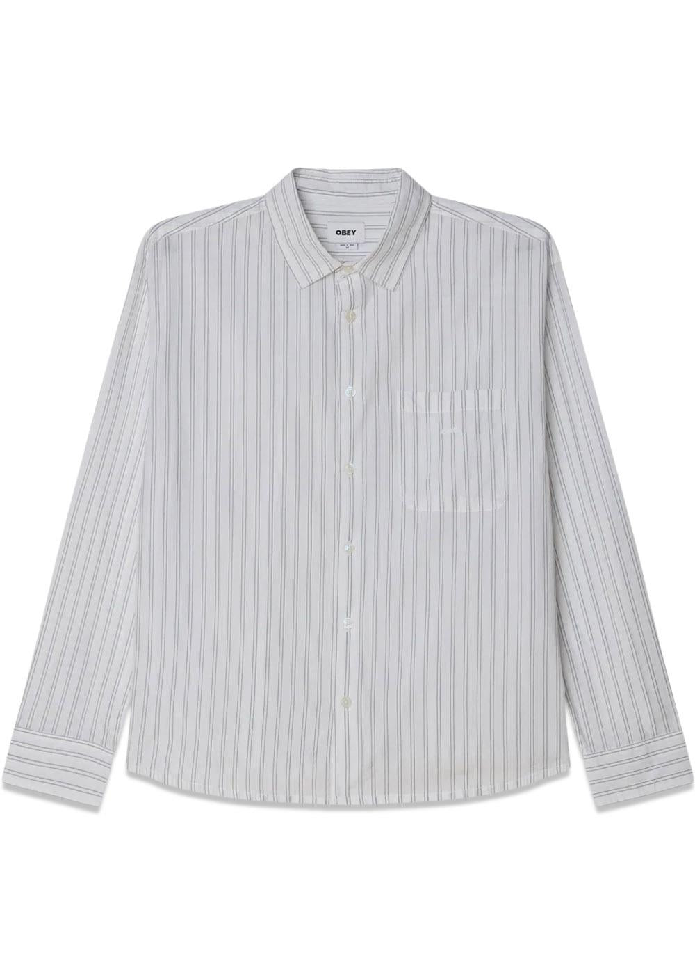 Faro Woven - White Multi-Shirts-OBEY-Butler Loftet