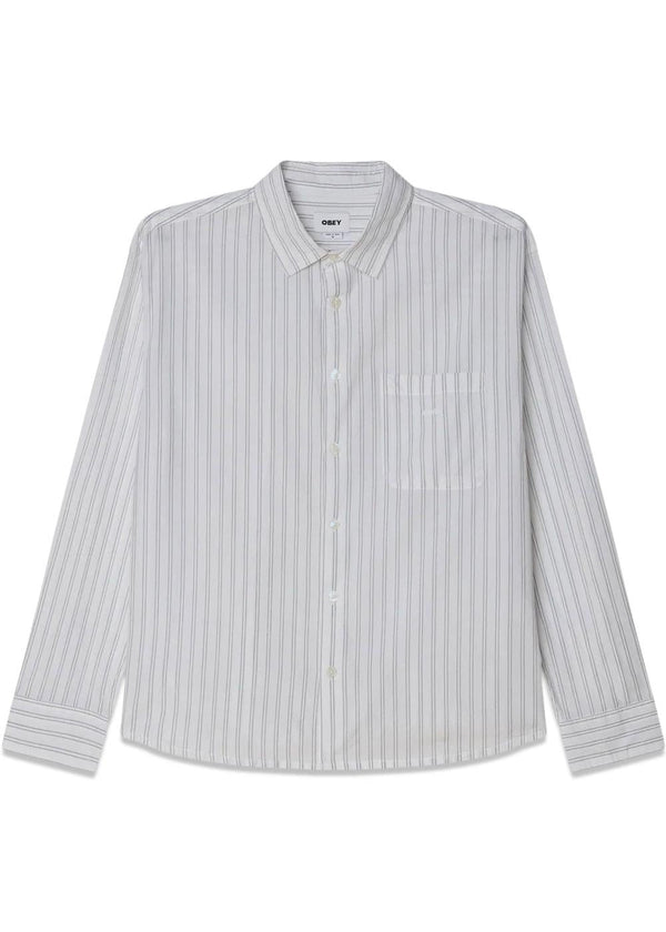 Faro Woven - White Multi-Shirts-OBEY-Butler Loftet