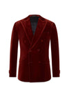 Farris Blazer - Leather Red Brown