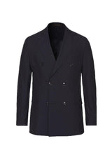 Farris Blazer - Navy-Outerwear-Oscar Jacobson-Butler Loftet