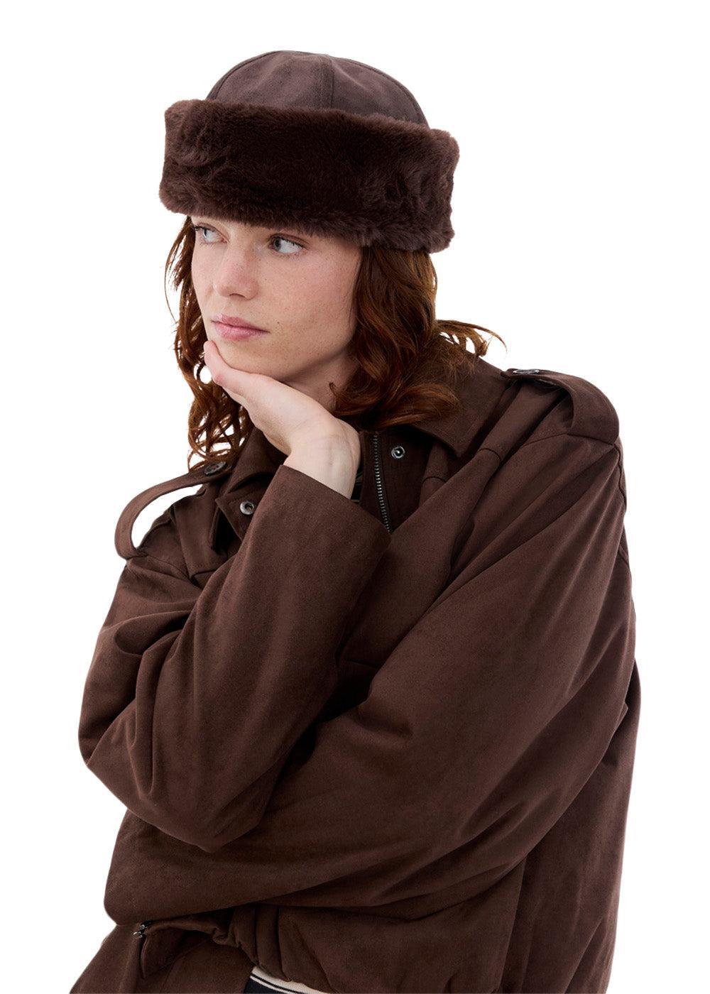 Feddiemd hat - Seal Brown-Accessories-Modström-Butler Loftet