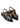 Feminine Buckle Ballerina Patent Croco - Black-Shoes-Ganni-Butler Loftet