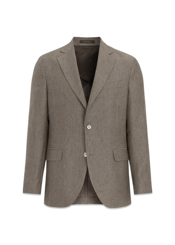 Ferry Soft Blazer - Dusk Brown-Blazers-Oscar Jacobson-Butler Loftet