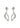 Flowing Dreams Earrings length 30 mm - Silver-Jewellery-Pernille Corydon-Butler Loftet