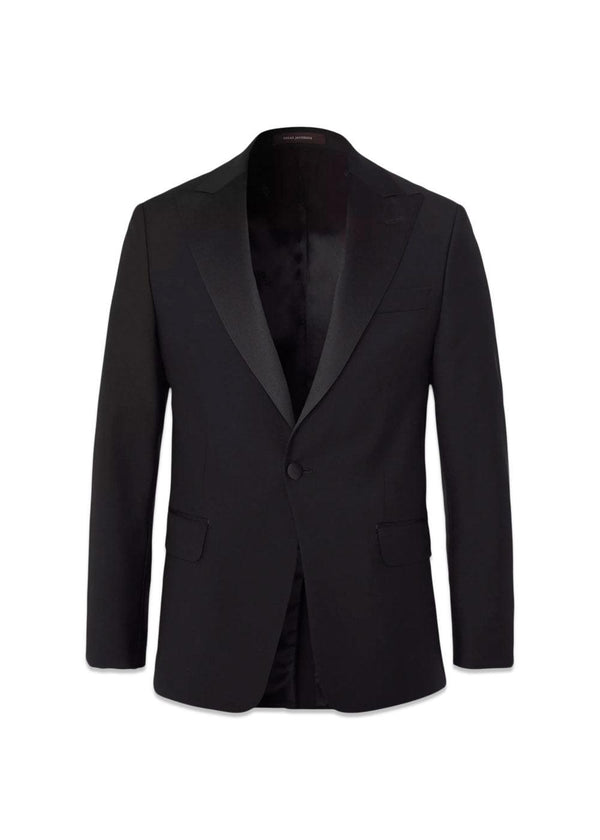 Oscar Jacobsons Frampton Tux Blazer - Black. Køb blazers her.